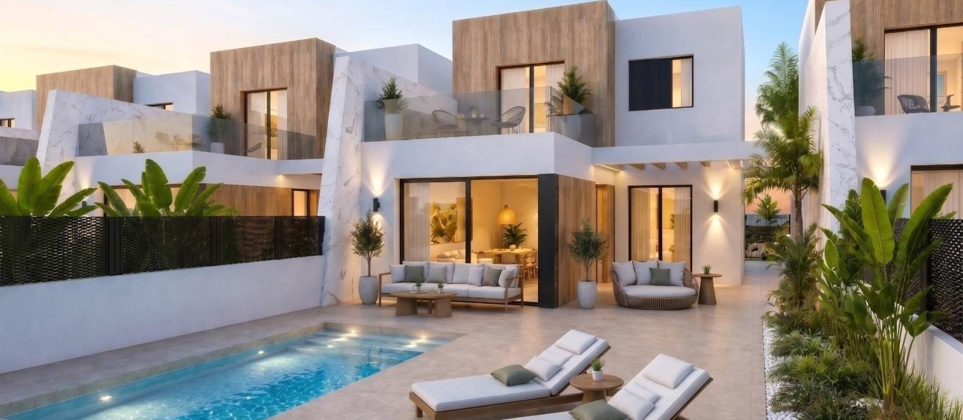 Nouvelle construction - Maison de ville - Torre Pacheco - Santa Rosalía
