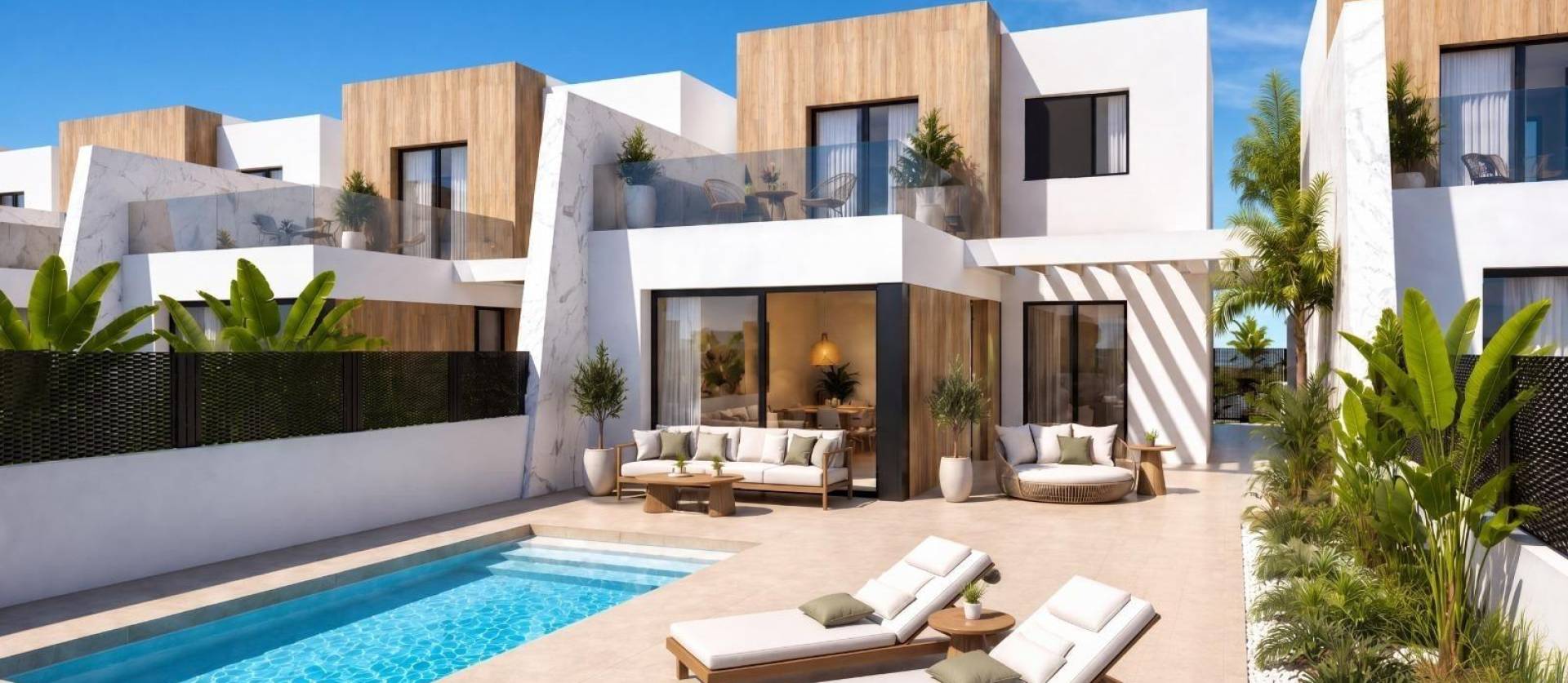 Nouvelle construction - Maison de ville - Torre Pacheco - Santa Rosalía