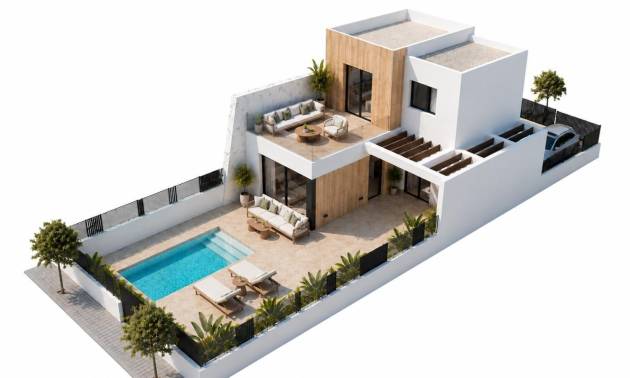 Nouvelle construction - Maison de ville - Torre Pacheco - Santa Rosalía