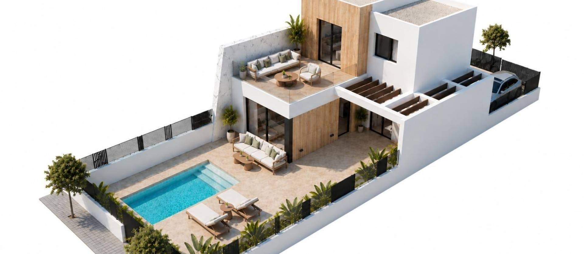 Nouvelle construction - Maison de ville - Torre Pacheco - Santa Rosalía