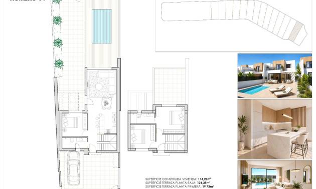 Nouvelle construction - Maison de ville - Torre Pacheco - Santa Rosalía