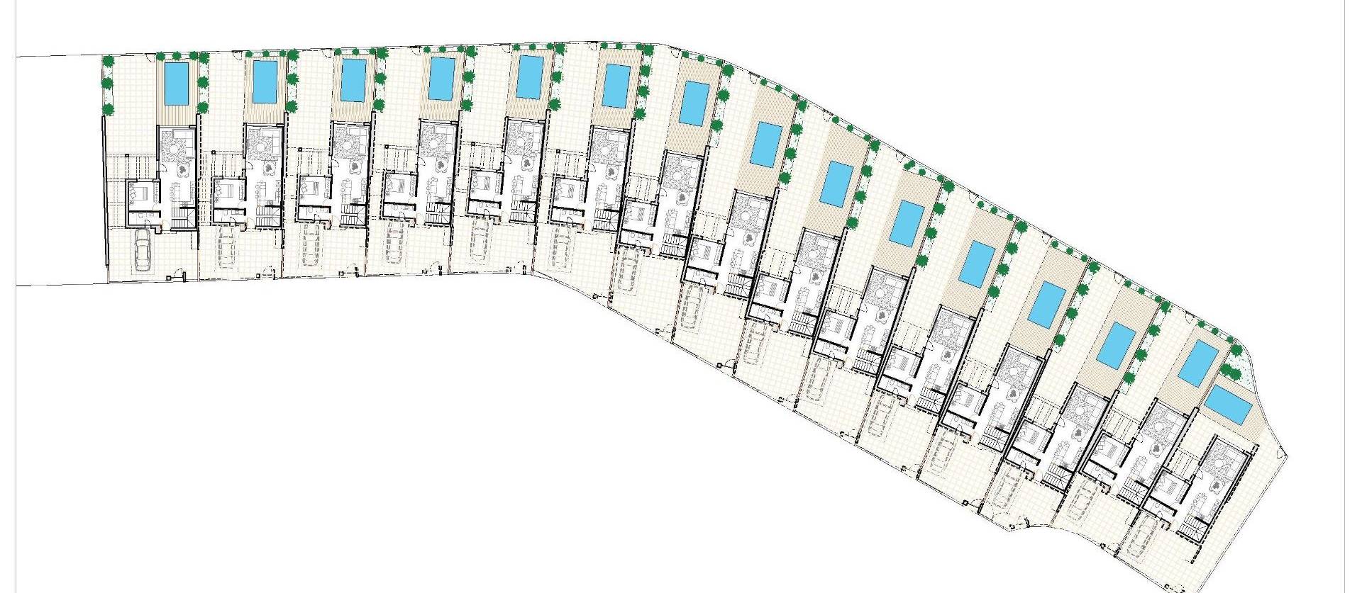 Nouvelle construction - Maison de ville - Torre Pacheco - Santa Rosalía