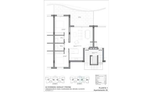 Nouvelle construction - Apartment - Guardamar del Segura - El Raso