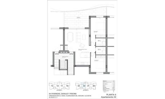 Nouvelle construction - Apartment - Guardamar del Segura - El Raso
