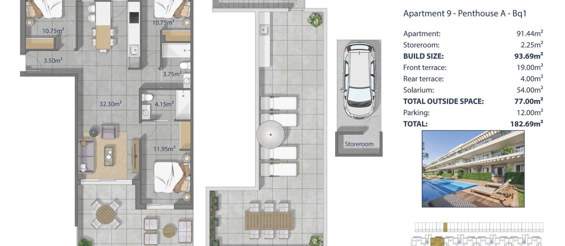 New Build - Apartment - Los Alcázares - Los Narejos