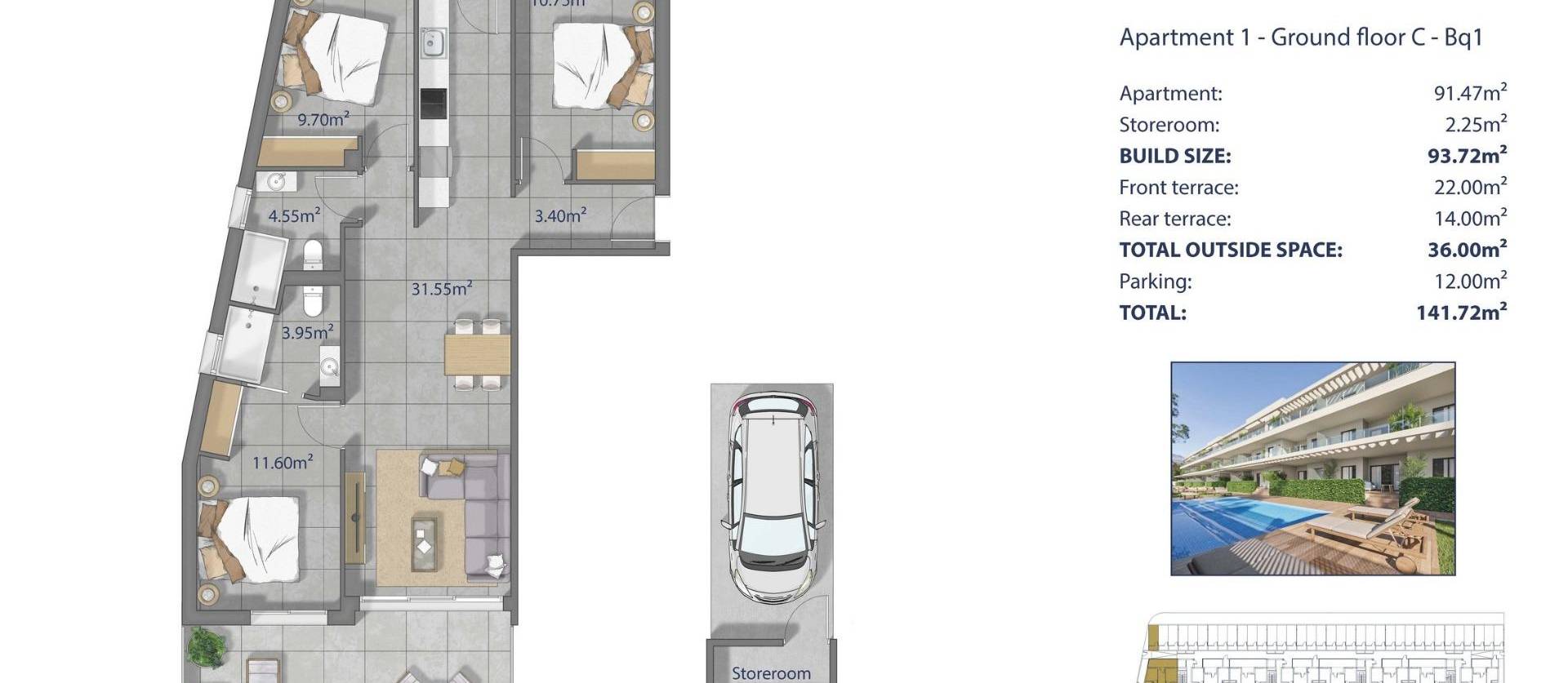 Nueva construcción  - Apartment - Los Alcázares - Los Narejos