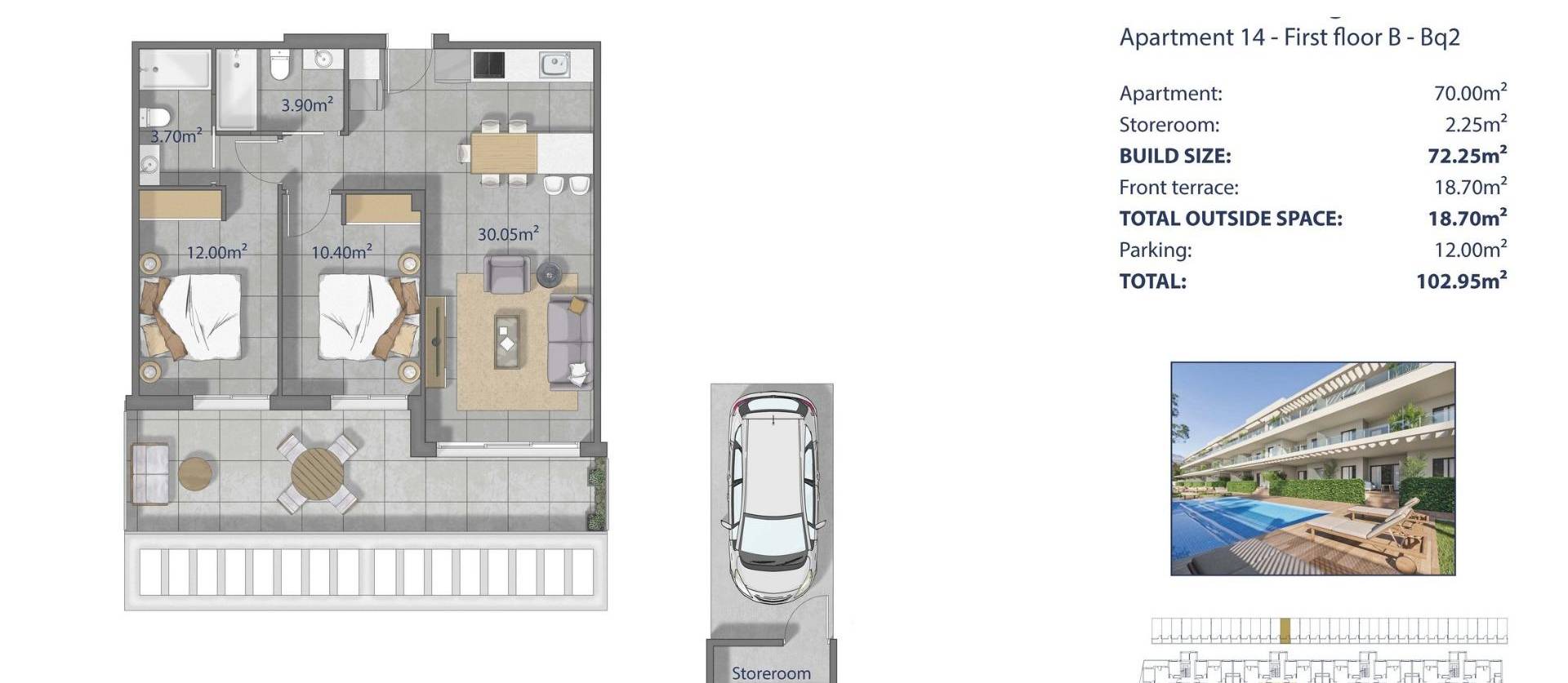 Nouvelle construction - Apartment - Los Alcázares - Los Narejos