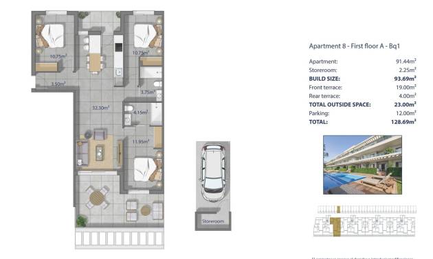 New Build - Apartment - Los Alcázares - Los Narejos