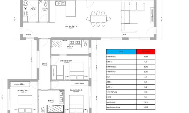 Nouvelle construction - Villa - Aspe - urbanizaciones