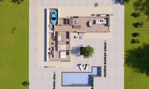 Nouvelle construction - Villa - Pinoso - Casas Pastor