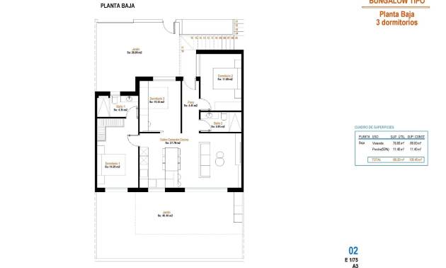 Nouvelle construction - Bungalow - Alhama de Murcia - Condado de Alhama