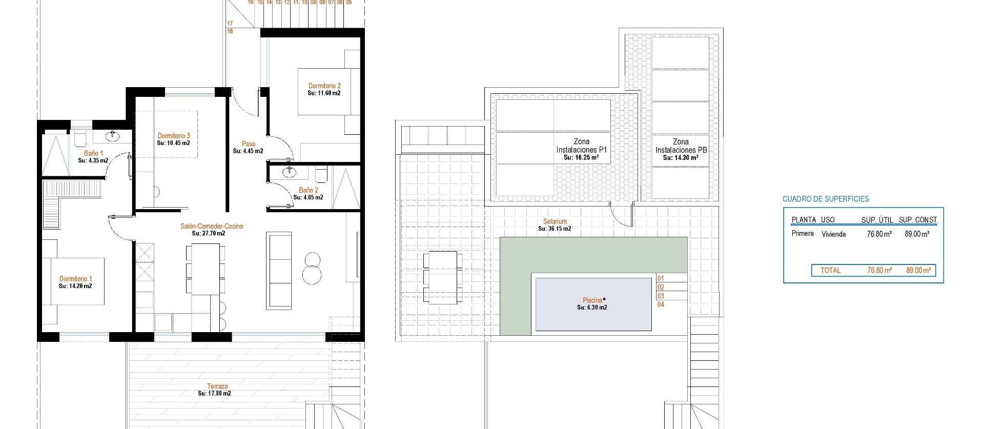 Nieuwbouw projecten - Bungalow - Alhama de Murcia - Condado de Alhama