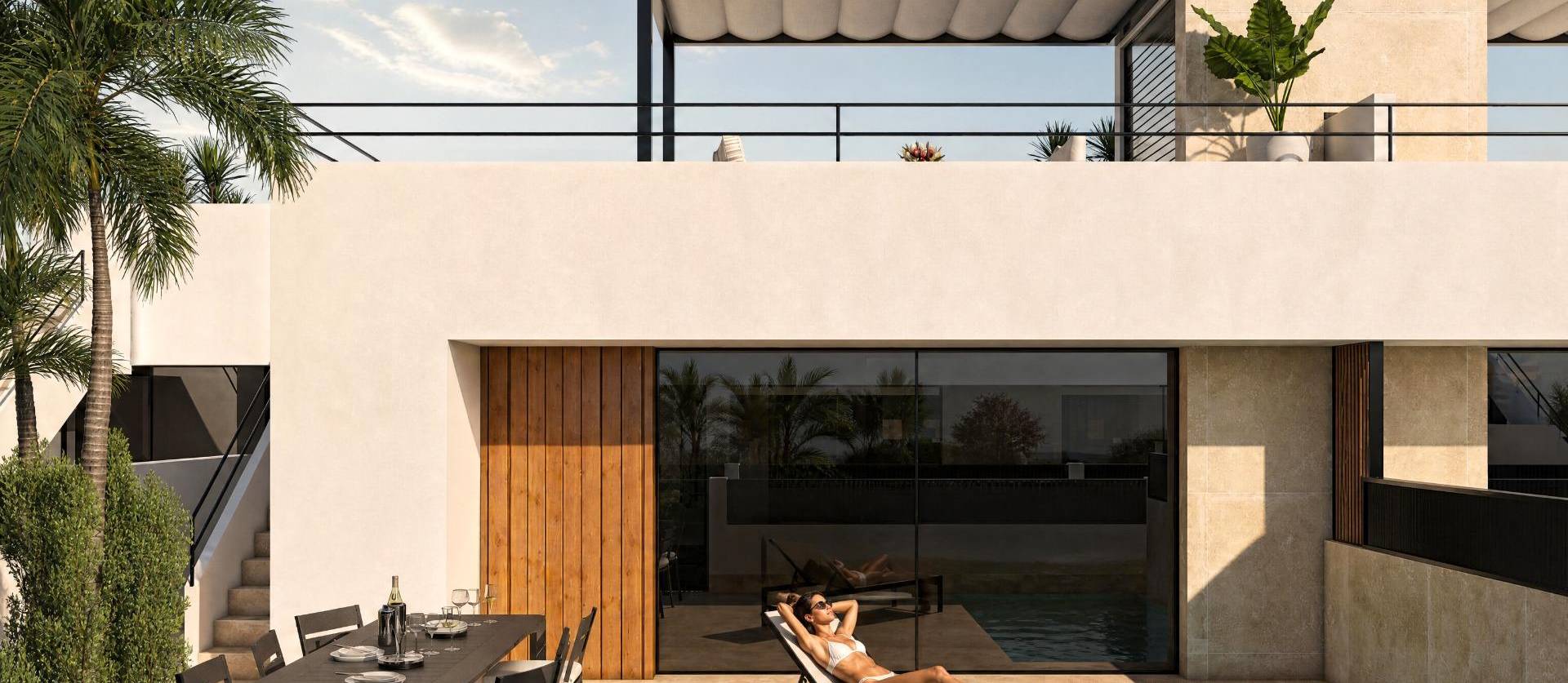 Nouvelle construction - Maison de ville - Alhama de Murcia - Condado de Alhama