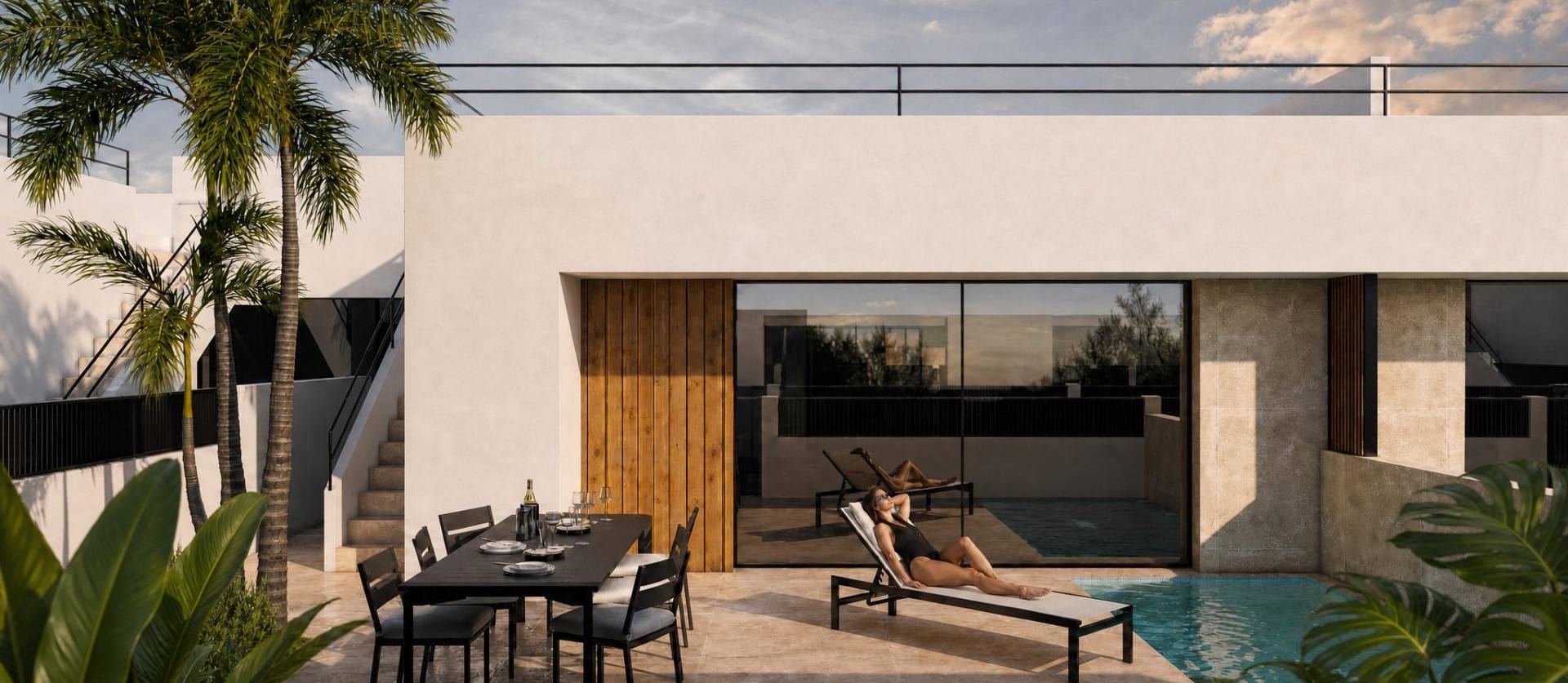 Nouvelle construction - Maison de ville - Alhama de Murcia - Condado de Alhama