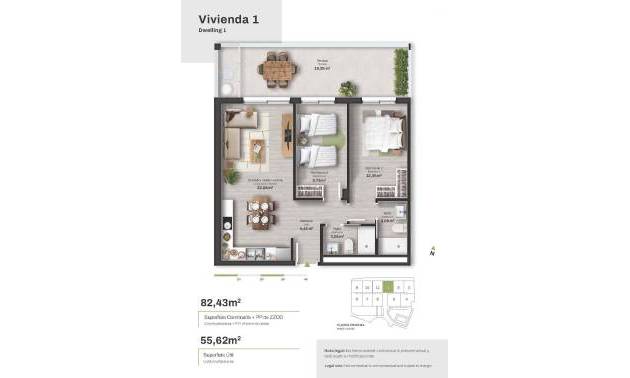 Nouvelle construction - Apartment - Mojacar - Descargador