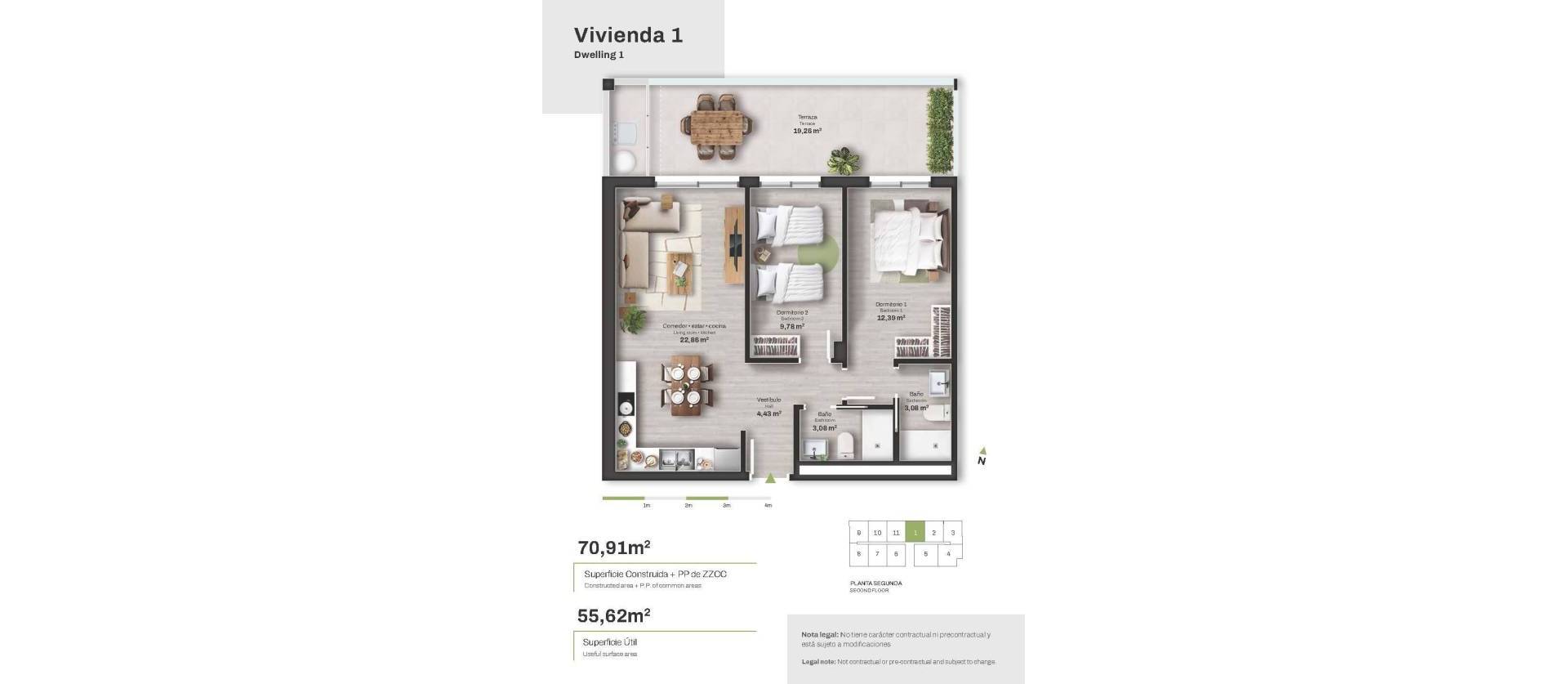 Nouvelle construction - Apartment - Mojacar - Descargador