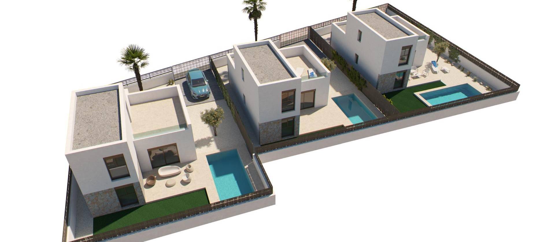 Nouvelle construction - Villa - Algorfa - La Finca Golf