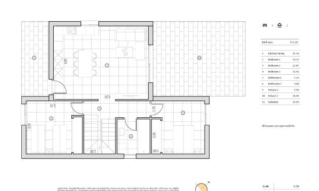 Nouvelle construction - Villa - Algorfa - La Finca Golf