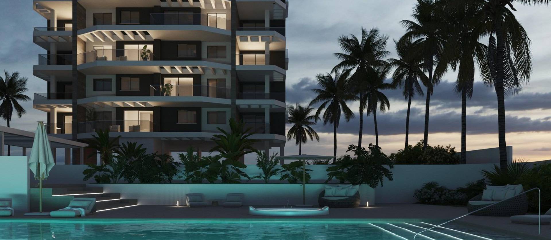 Nieuwbouw projecten - Appartment - Calpe - Playa Arenal