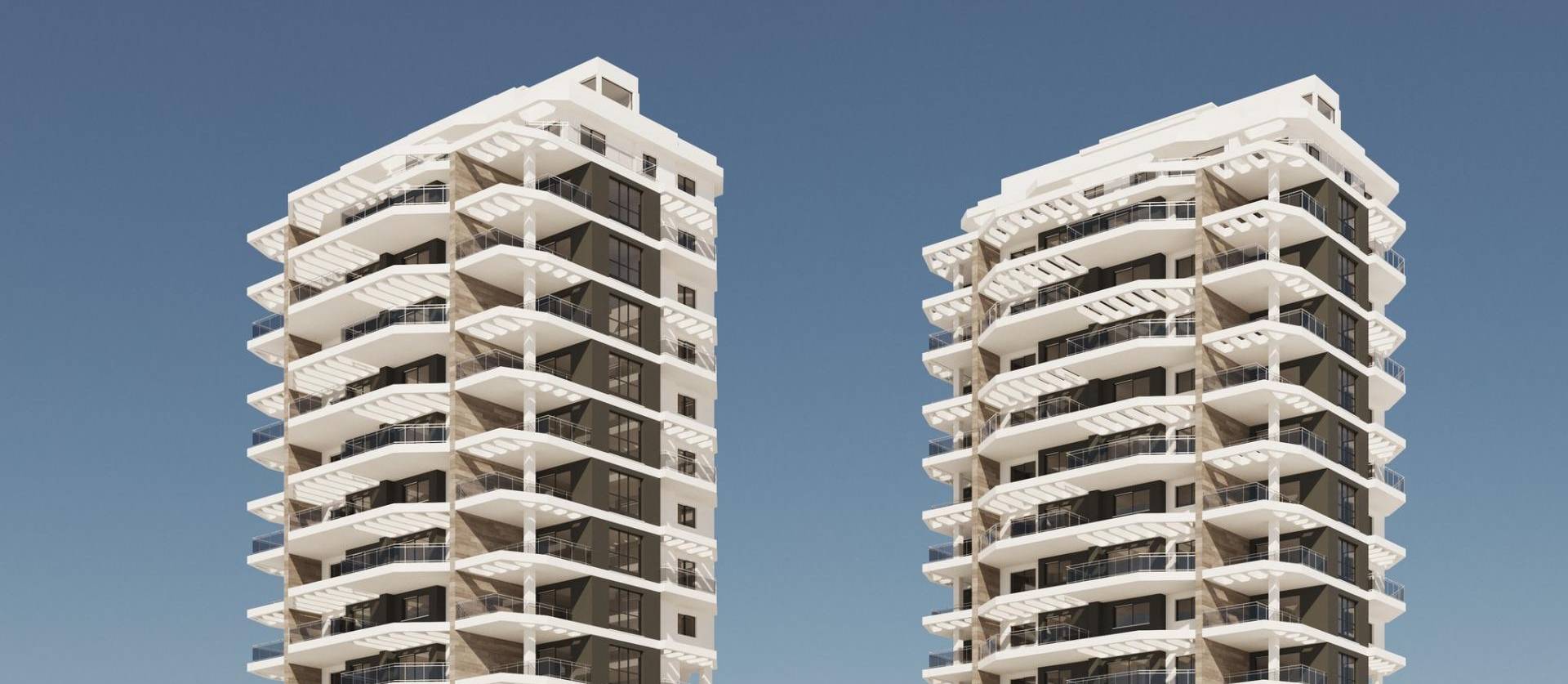 Nieuwbouw projecten - Appartment - Calpe - Playa Arenal