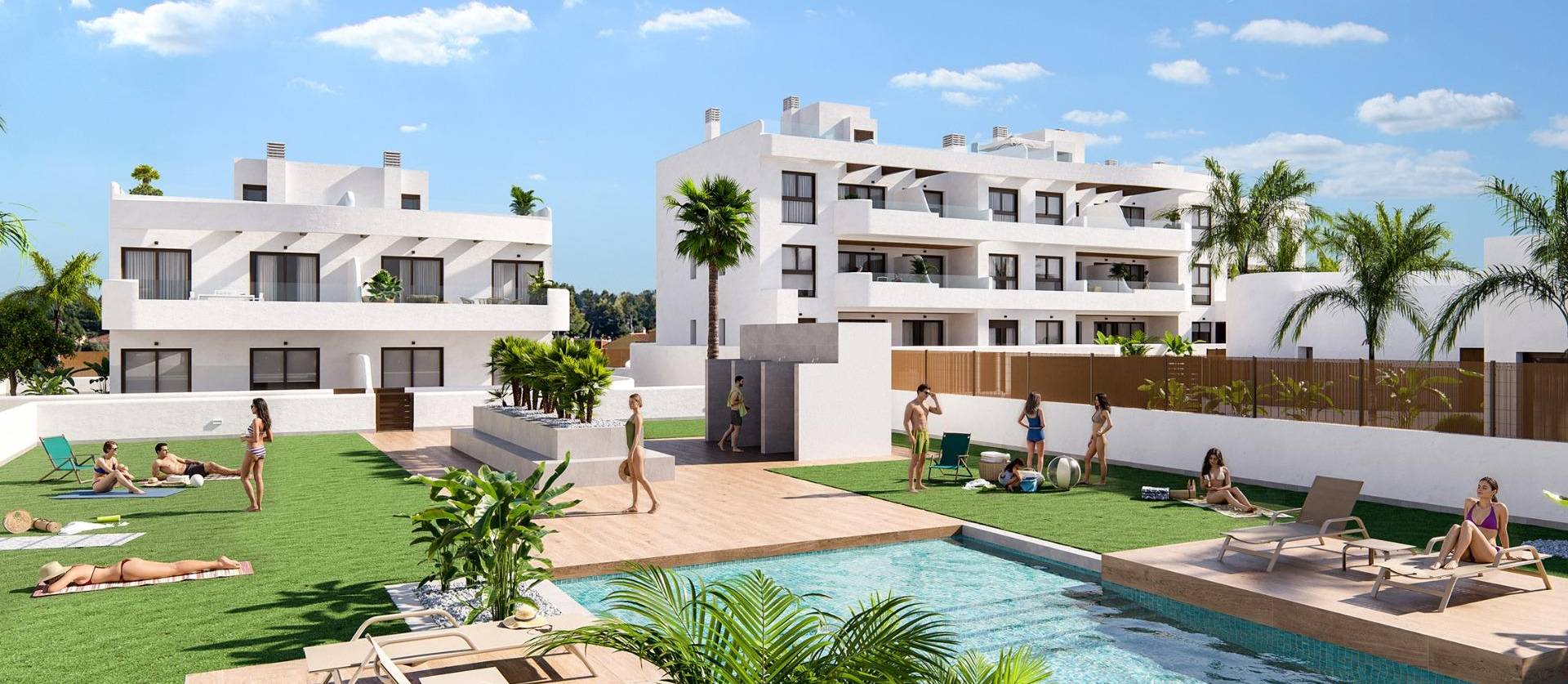 New Build - Apartment - Los Alcázares - La Serena Golf