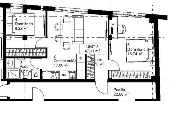 New Build - Apartment - Relleu - Urbanización Muscaret
