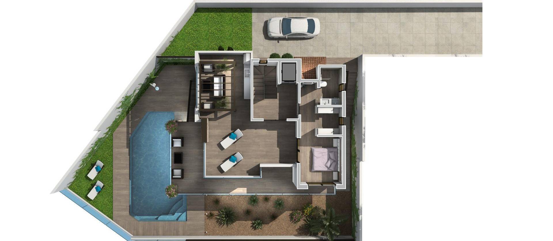 Nieuwbouw projecten - Villa - Rojales - La  Marquesa Golf