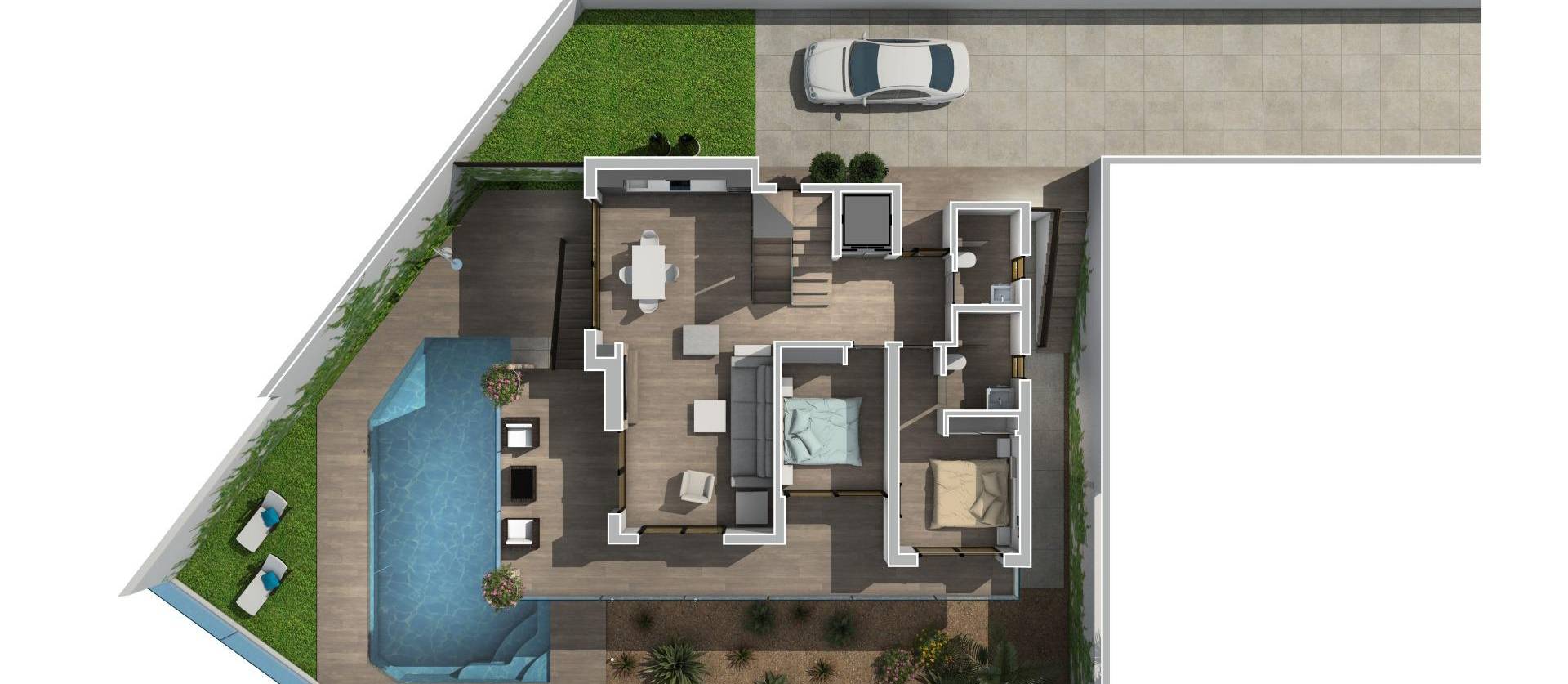 Nieuwbouw projecten - Villa - Rojales - La  Marquesa Golf