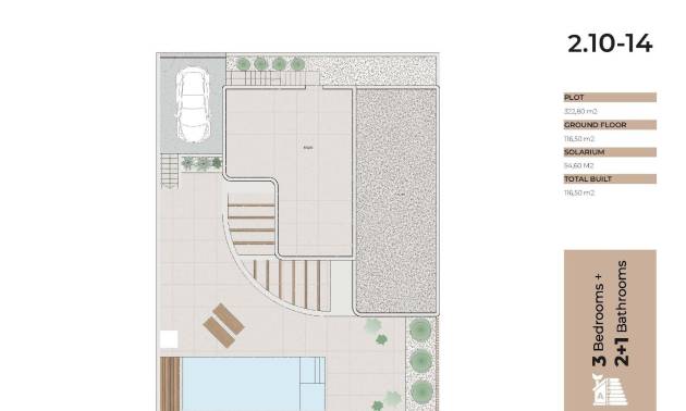 Nueva construcción  - Villa - Algorfa - La Finca Golf