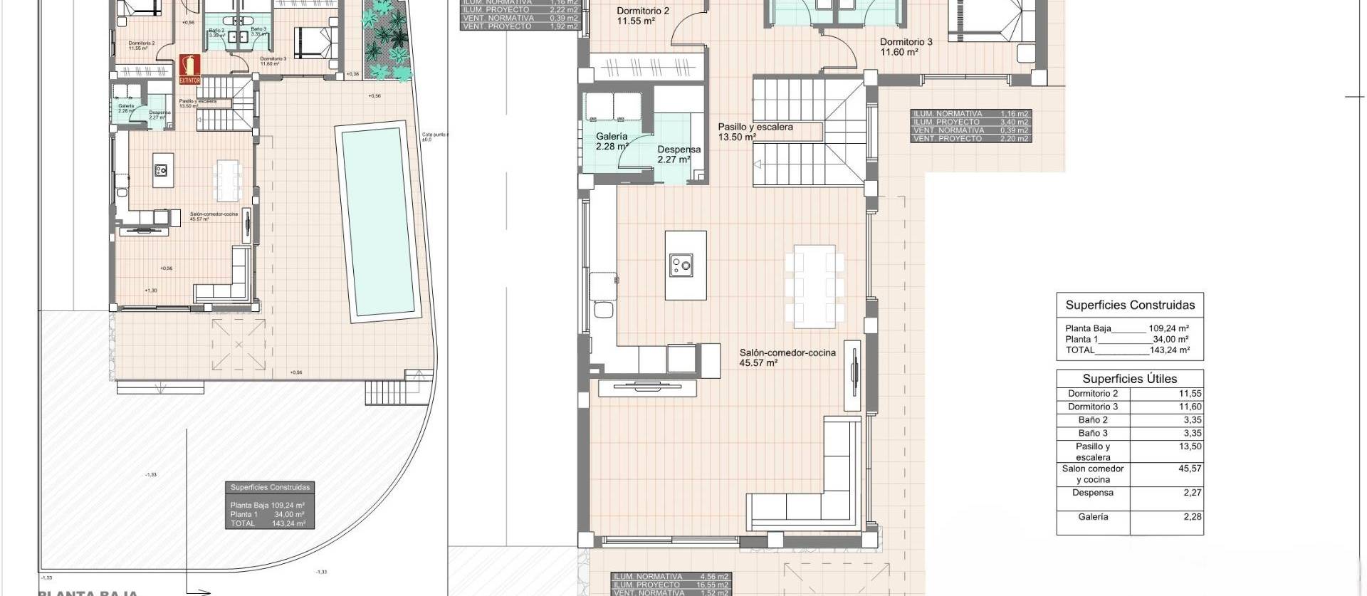 Nieuwbouw projecten - Villa - San Fulgencio - Urb. La Marina