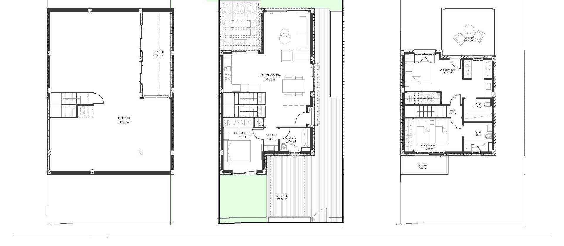 Nieuwbouw projecten - Villa - Torre Pacheco - Santa Rosalía