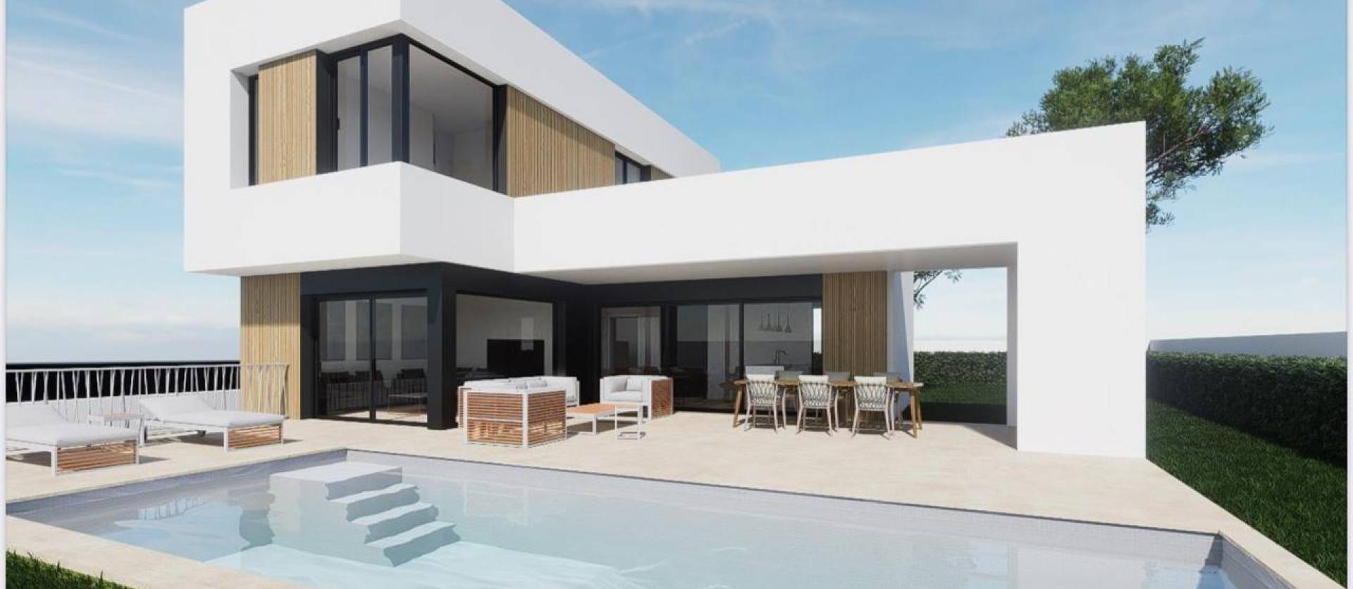 Nieuwbouw projecten - Villa - Finestrat - Campana Garden
