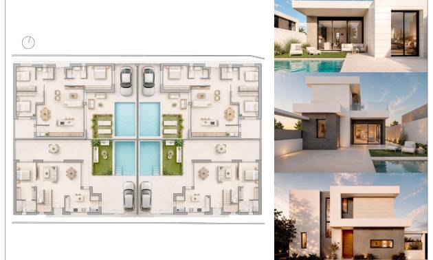 New Build - Villa - Pilar de la Horadada - pueblo