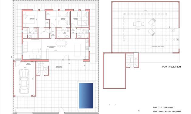 Nouvelle construction - Villa - Fuente Alamo - La Pinilla