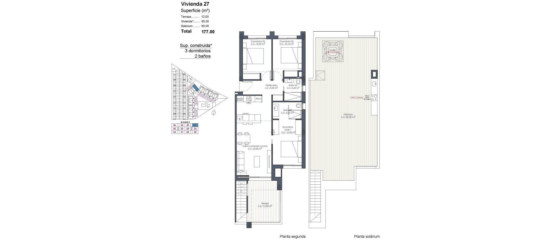 Nieuwbouw projecten - Appartment - Los Alcázares - Serena Golf