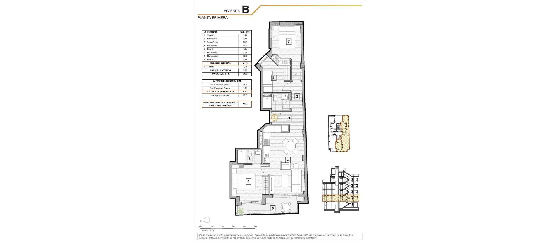 Nouvelle construction - Apartment - Guardamar del Segura - Center