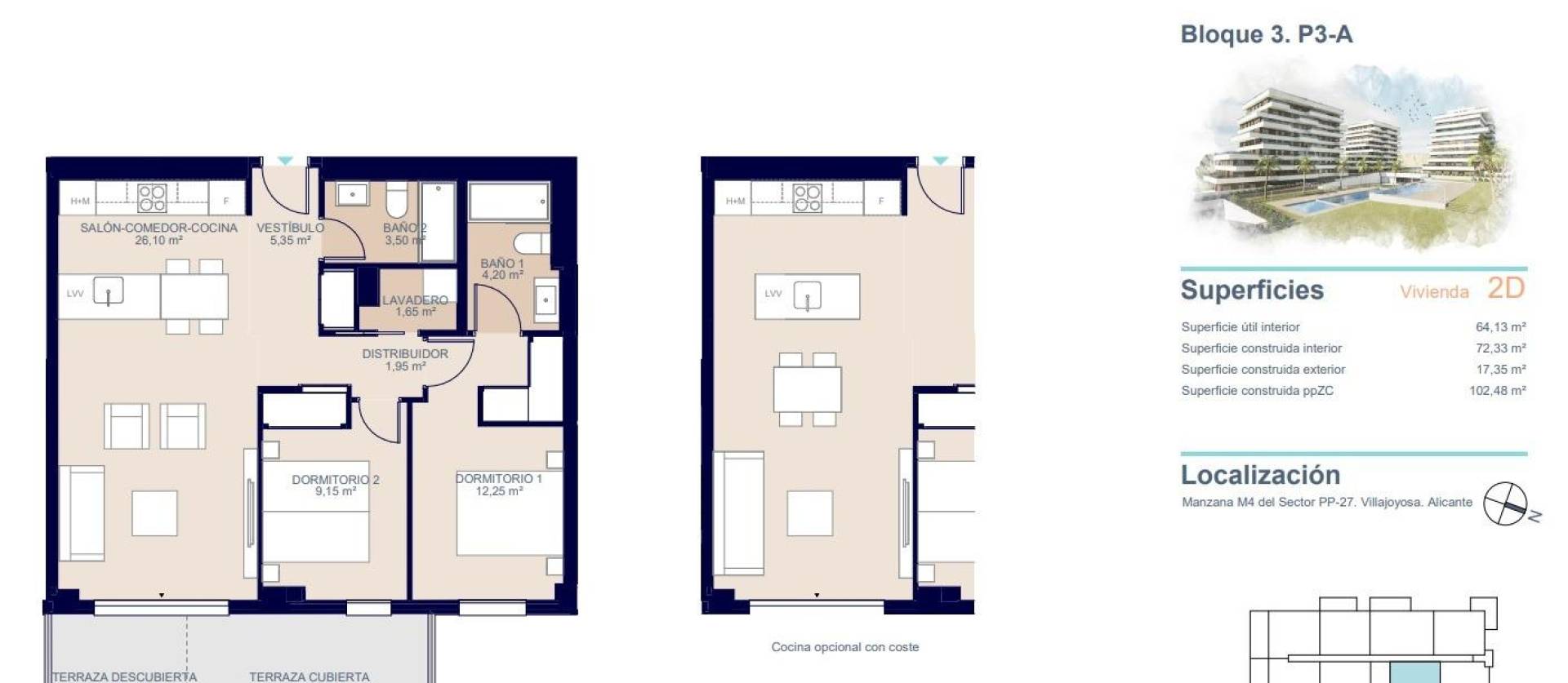 Nouvelle construction - Apartment - Villajoyosa - Playa del Torres