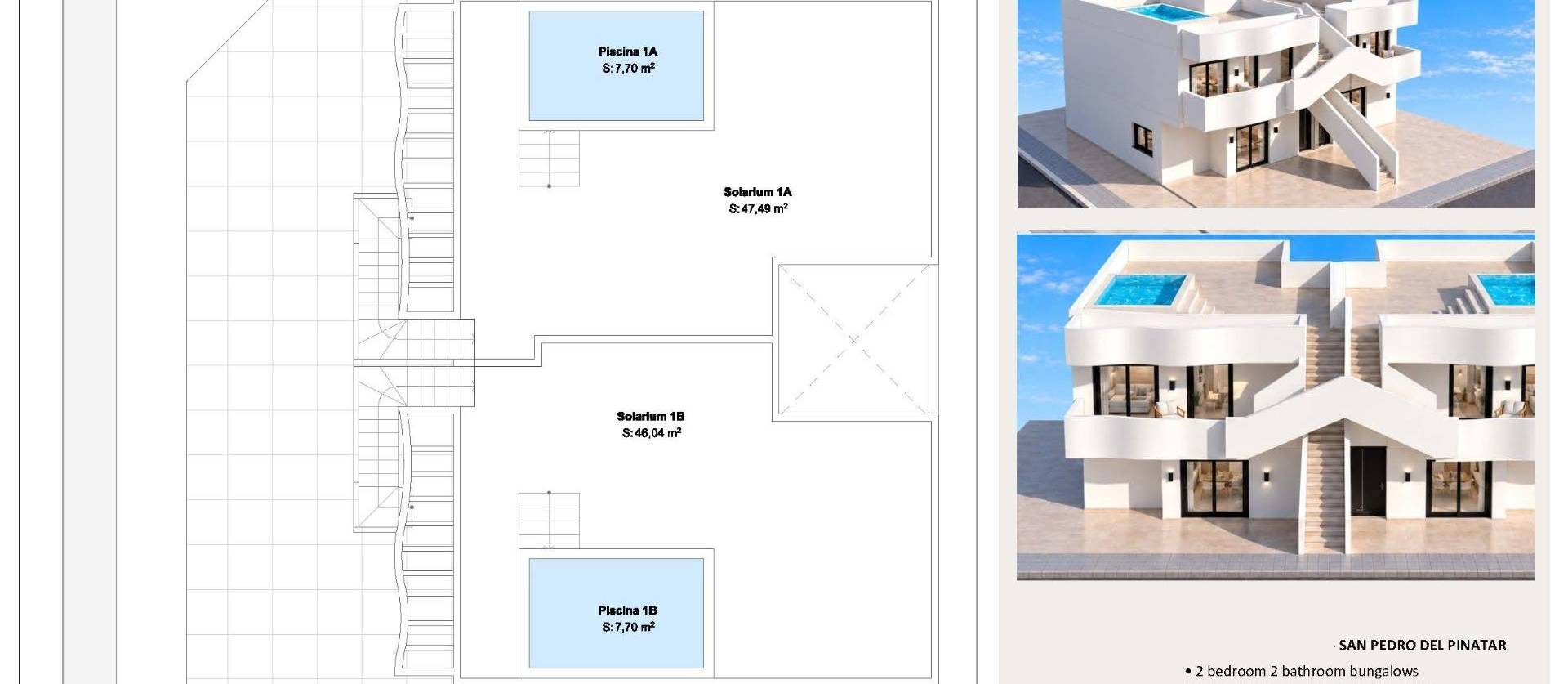 Nouvelle construction - Bungalow - San Pedro del Pinatar - Los Peñascos