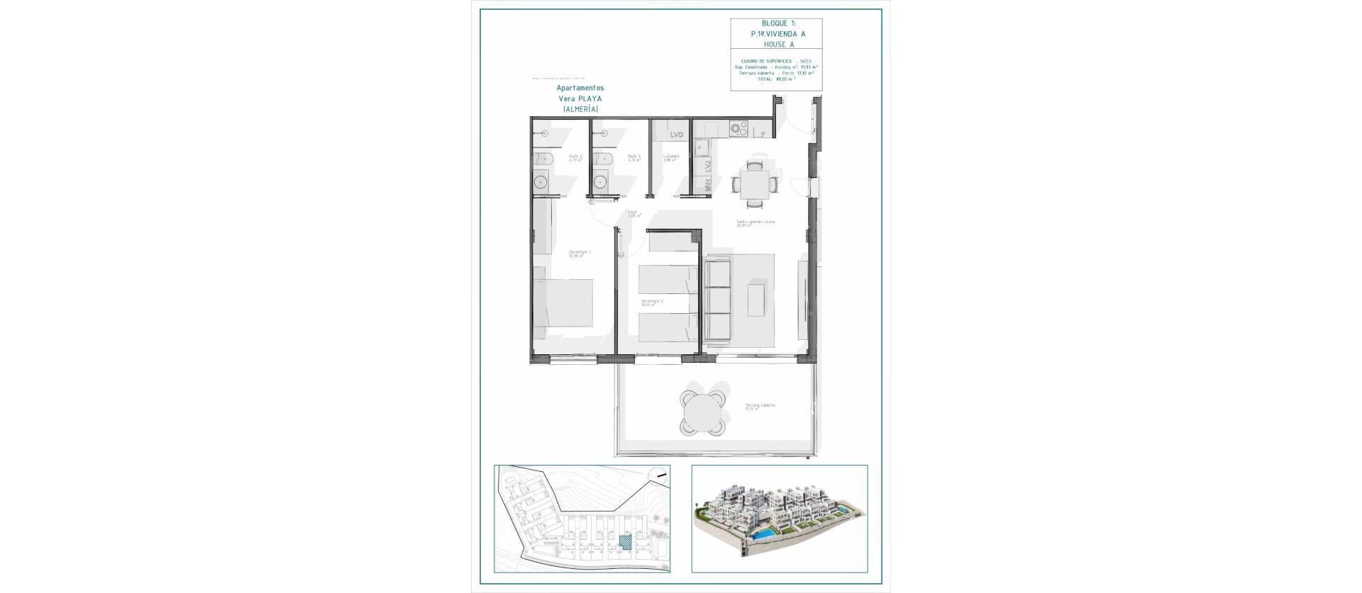 Nouvelle construction - Apartment - Vera - Pueblo Salinas